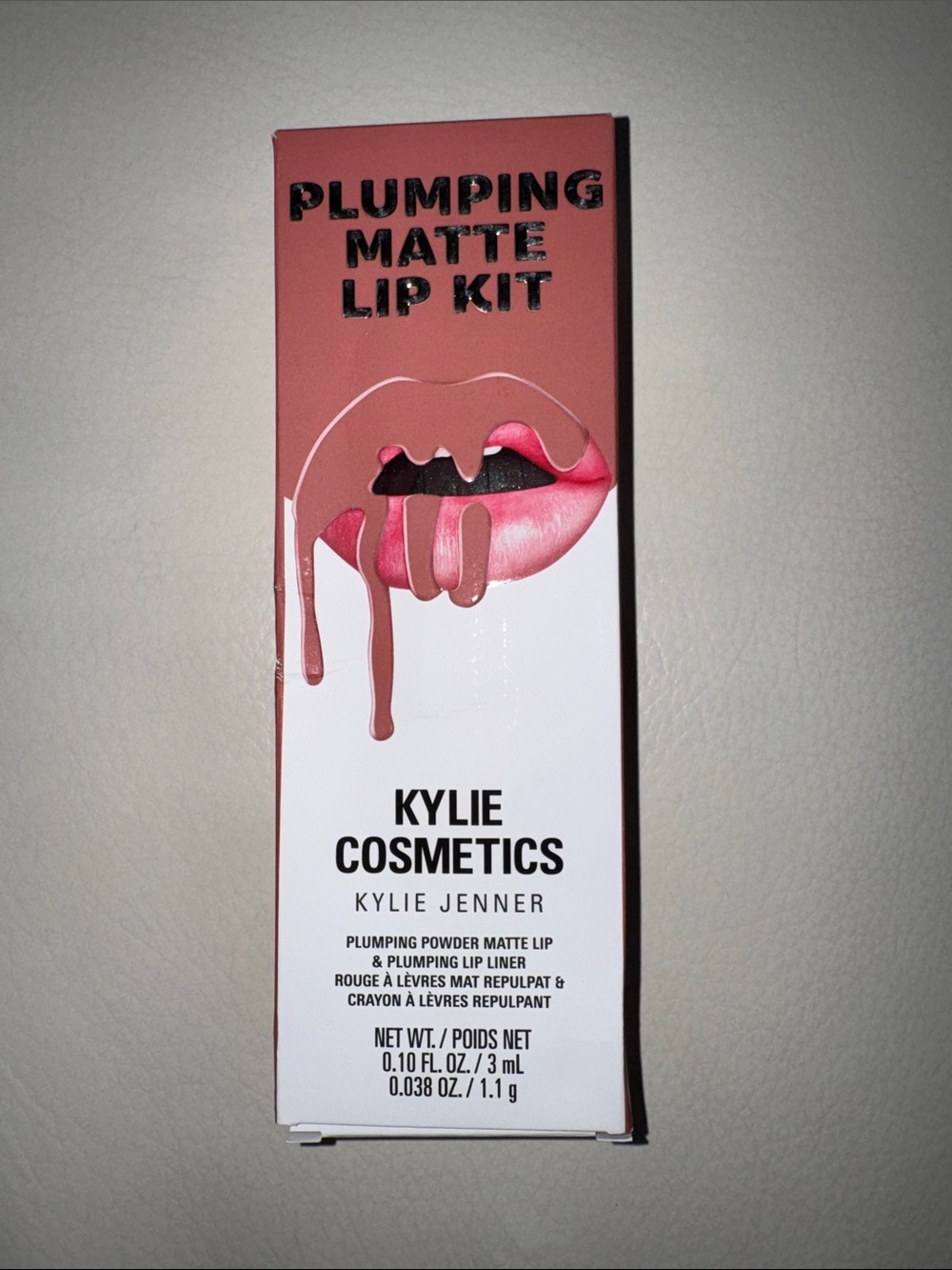 Kylie Cosmetics Plumping Matte Lip Kit — 802 Candy K (BNIB)